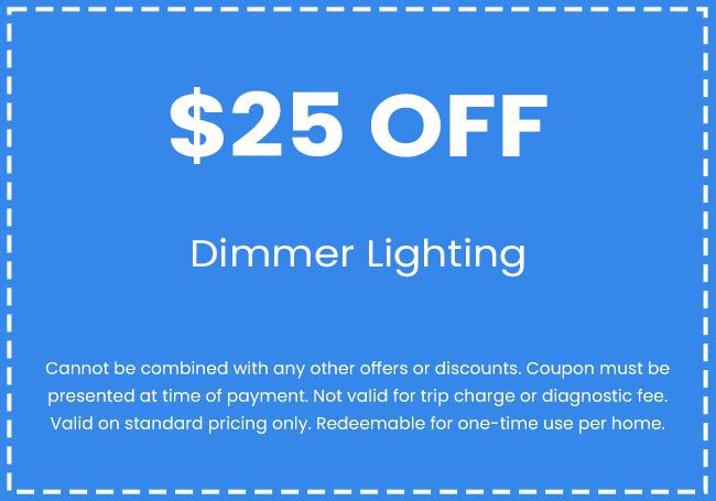 Discounts on Dimmer Lighting